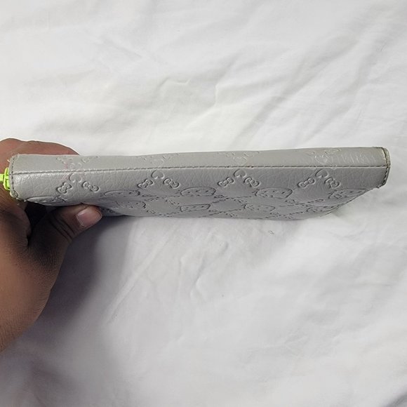 Loungefly Loves Hello Kitty Gray Green Womens Wallet Travel Cute Zipper - Picture 3 of 9